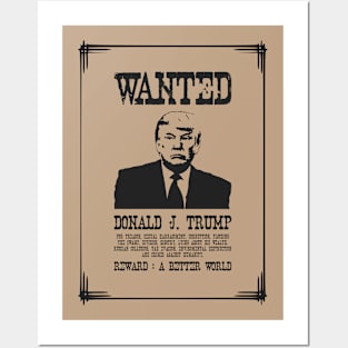 Most Wanted Posters and Art